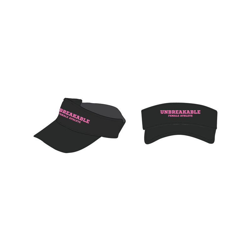 Unbreakable Female Athlete Visor