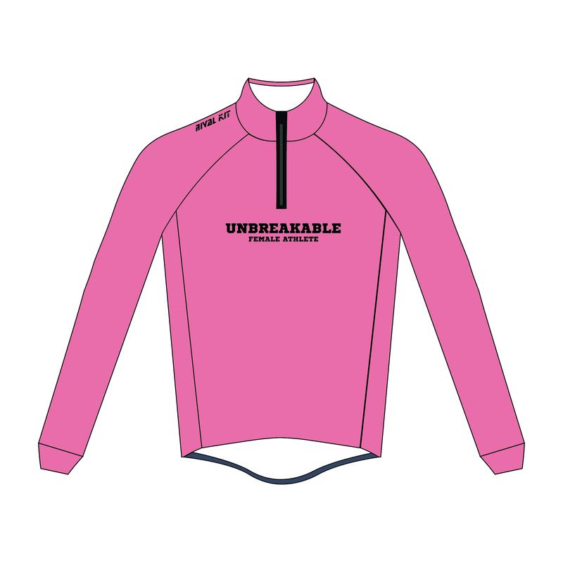 Unbreakable Female Athlete Thermal Splash Jacket