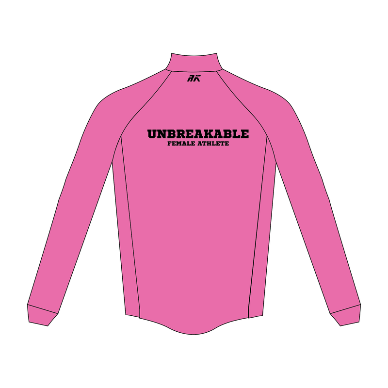 Unbreakable Female Athlete Thermal Splash Jacket