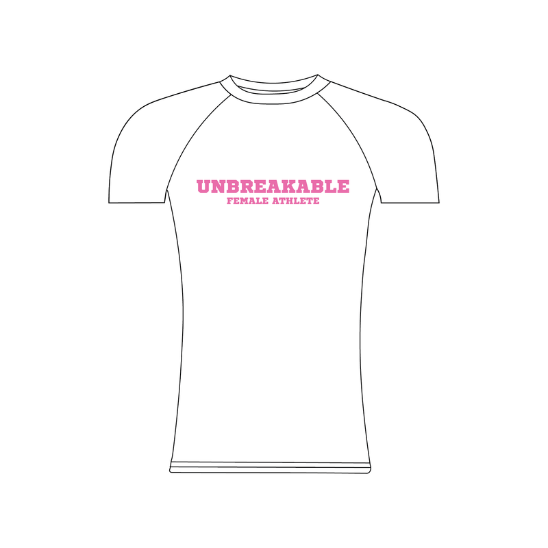 Unbreakable Female Athlete Short Sleeve Base Layer